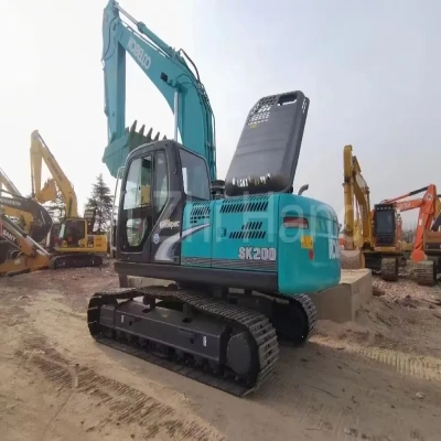 Used Heavy Excavator Kobelco SK200
