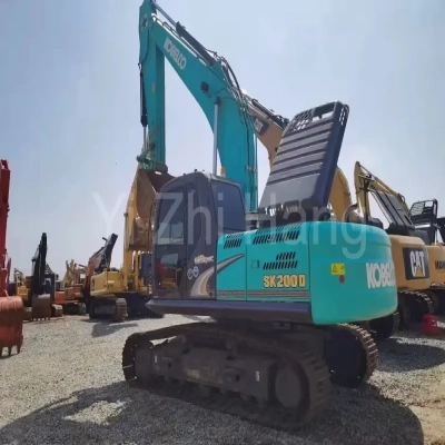 Used Excavator Kobelco SK200 Heavy Equipment For Sale