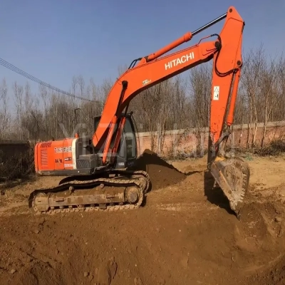 Powerful Second Hand Excavator Hitachi ZX200 Hydraulic Excavator Easy Operation