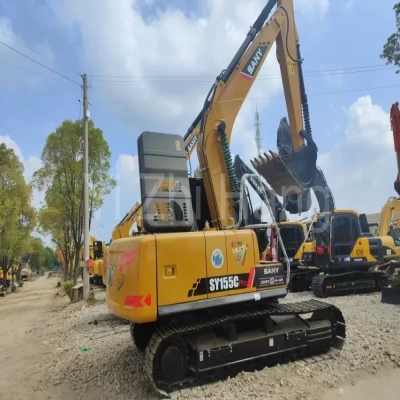 Second Hand SANY Excavator SY155C Uesd Excavator Machine