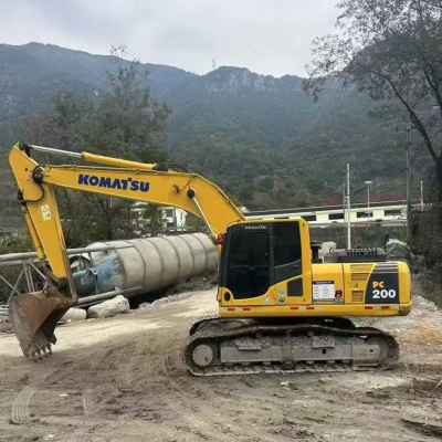 Original Used Excavator 20 Ton Komatsu PC200 for Cheap Sale