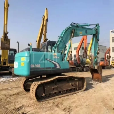 Used Excavator Kobelco SK200 Second Hand Digger