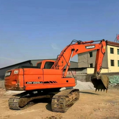 Used Excavator Cheap Original Doosan DX225LC Hydraulic Excavator