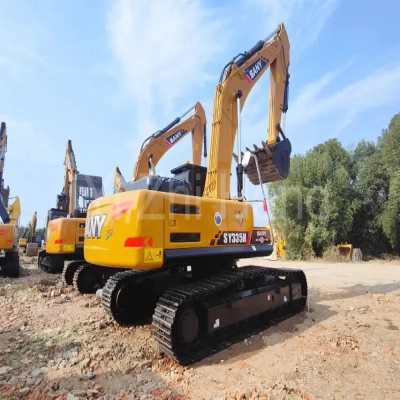Second hand Good quality Construction machinery SANY SY335H excavator