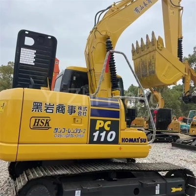 Used Excavator Komatsu PC110 High Quality Excavator 