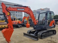 Used Excavator Doosan Dx60 High Quality 6 Ton Mini Digger