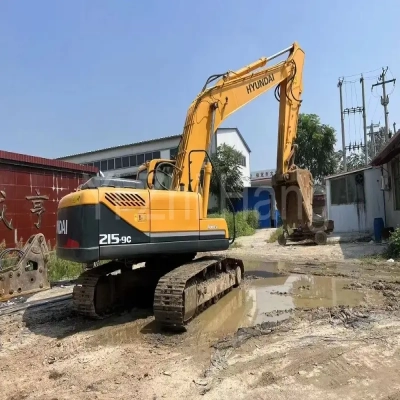 Used Excavator Heavy Hyundai 215-9 Building Machinery