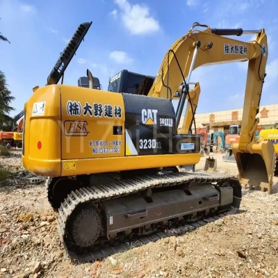Used Excavators CAT323D Caterpillar High Power Heavy Equipment