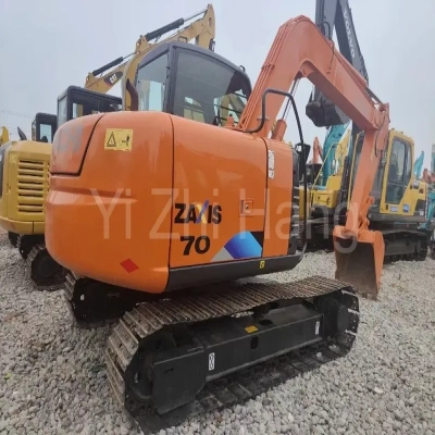 Nice Working Condition 7Ton Used Excavator Used Mini Hitachi ZX70 Used Excavator On Sale