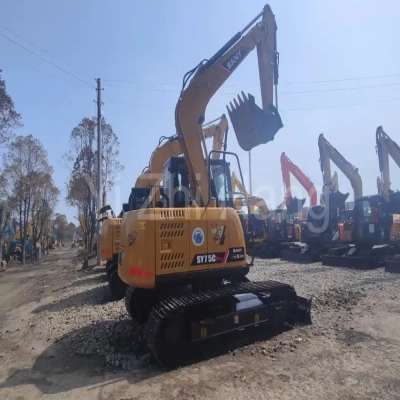 Used Mini Excavator SANY SY75C used excavator for sale