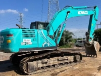 Used Excavator Kobelco SK200 Construction Equipment Service