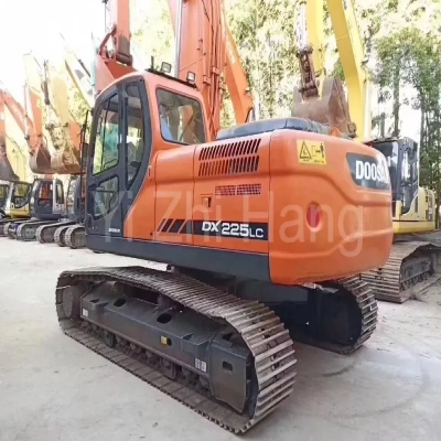 Used Excavator Original Doosan DX225 Heavy Construction Crawler Excavator
