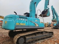 Reliable used  Kobelco SK260 crawler excavators 26 ton