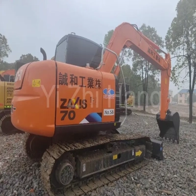 Used Excavator Hitachi 70 good condition 7ton second hand Hitachi 70
