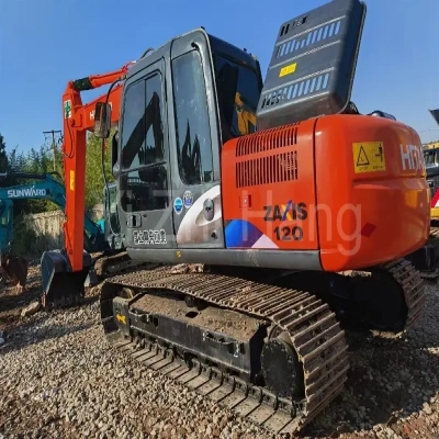 Used excavator machine Hitachi 120 second hand Hitachi excavator high quality Supplier