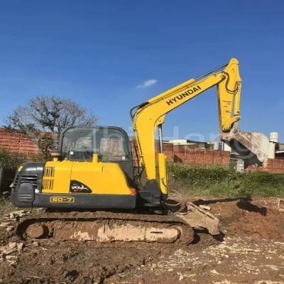 Used Mini Excavator Hyundai 60-7 used excavator for sale 6 Ton