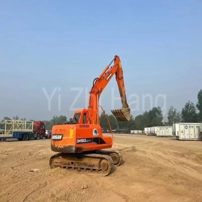 Second Hand Doosan 150 Crawler Earth Moving Excavator Doosan Dh150 Used Excavator