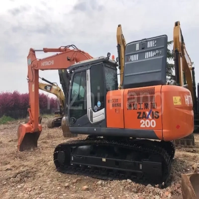 Used Excavators Hitachi ZX200 Japan Hitachi Heavy Machine