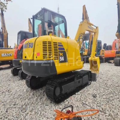 Used Mini Excavator Komatsu PC56 Komatsu 5Ton Excavator
