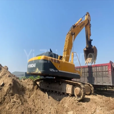 Used Excavator Hyundai 485 Construction Machinery Digger