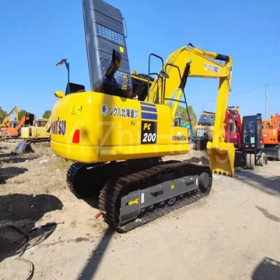 Used Excavator Komatsu PC200 Original Condition 20Ton Digger