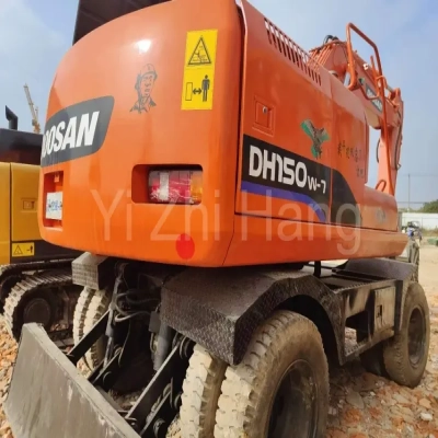 Used Excavator Doosan DH150 Used Wheel Digger For Sale