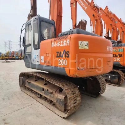 Used Excavator Hitachi Excavator 200 Hydraulic Digger