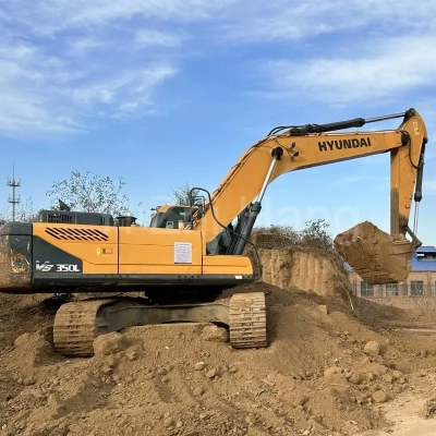 Used excavator Hyundai350 construction machine